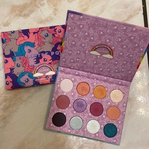 ColourPop My Little Pony Collab Eyeshadow Palette with box